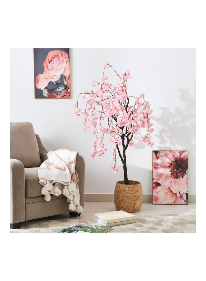 Artificial Cherry Tree Pink/Brown 150cm