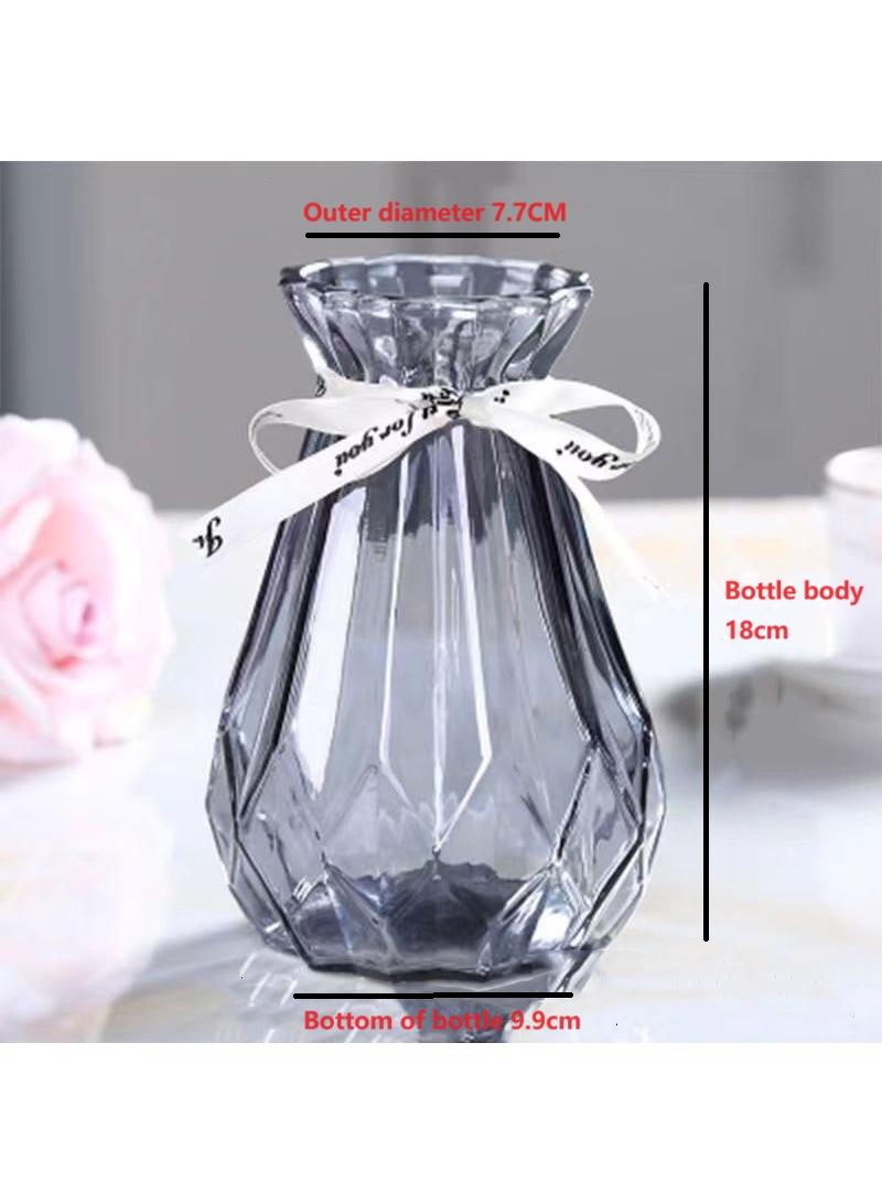 6 Pieces 43-45Cm Pampas Grass Decoration High Imitation Handmade Dry Large Bouquet With Vase Bohemian Style Home Decor