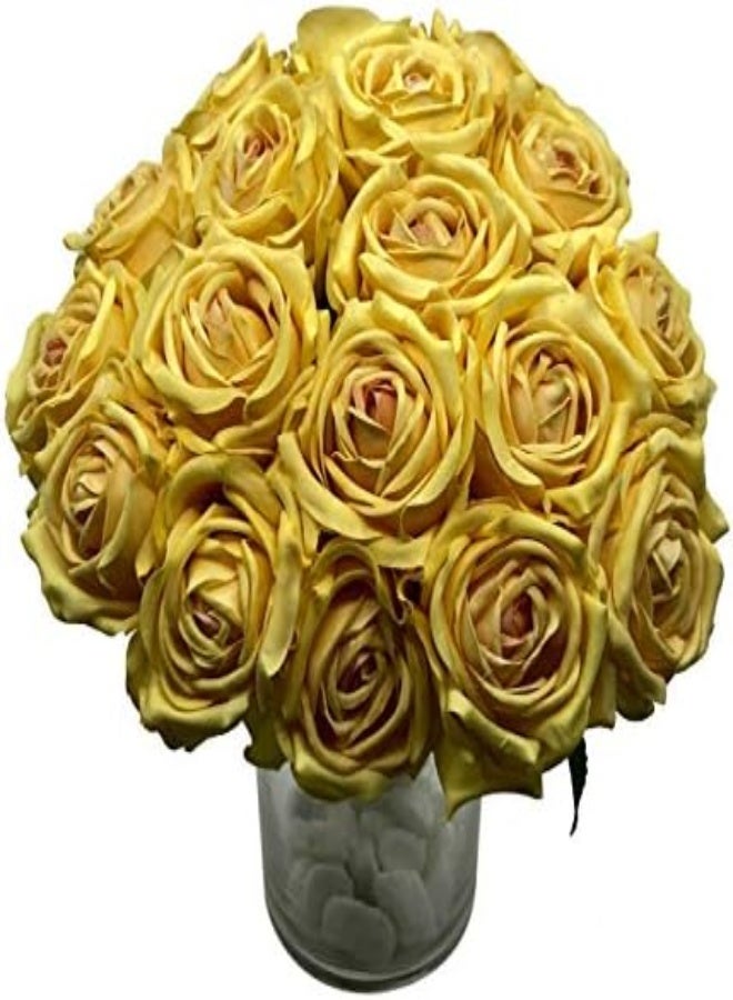 Artificial Plants Rose Flowers Bridal Wedding Party Decor Real Touch Flower Bouquet