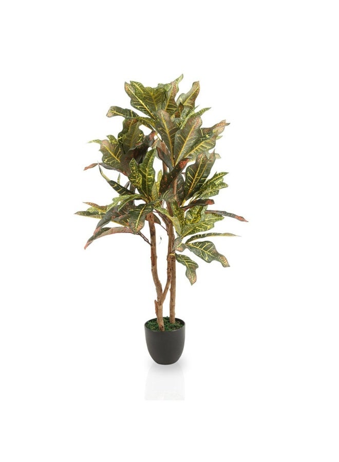 Regular Style Croton Artificial Tree Natural, 91.4 Cms