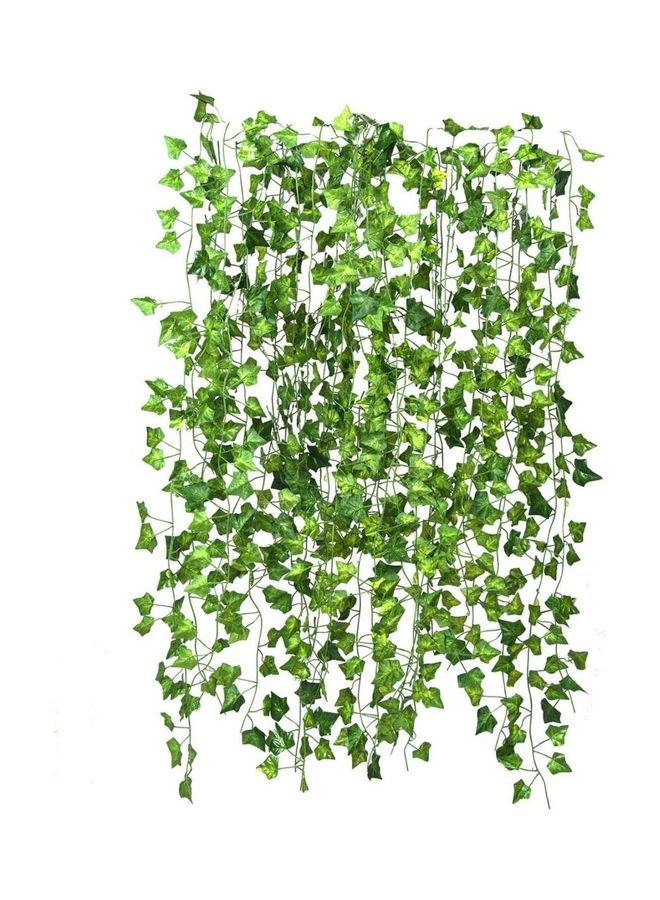 12-Piece Artificial Hanging Ivy Leaves multicolour 230cm