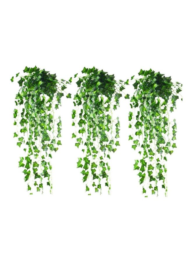 12-Piece Artificial Hanging Ivy Leaves multicolour 230cm