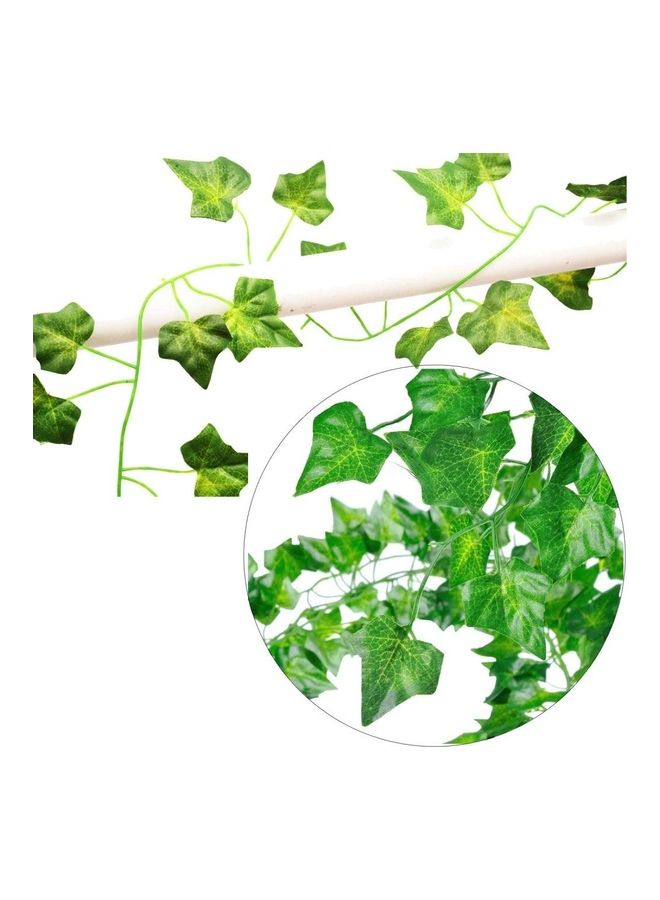 12-Piece Artificial Hanging Ivy Leaves multicolour 230cm