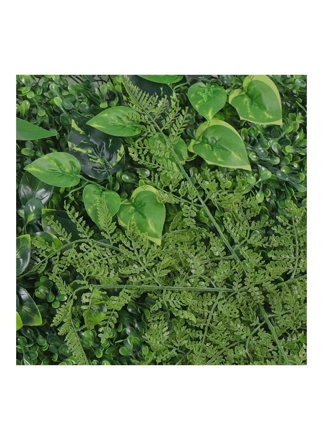 12-Piece Artificial Boxwood Hedges Panels Plants Green