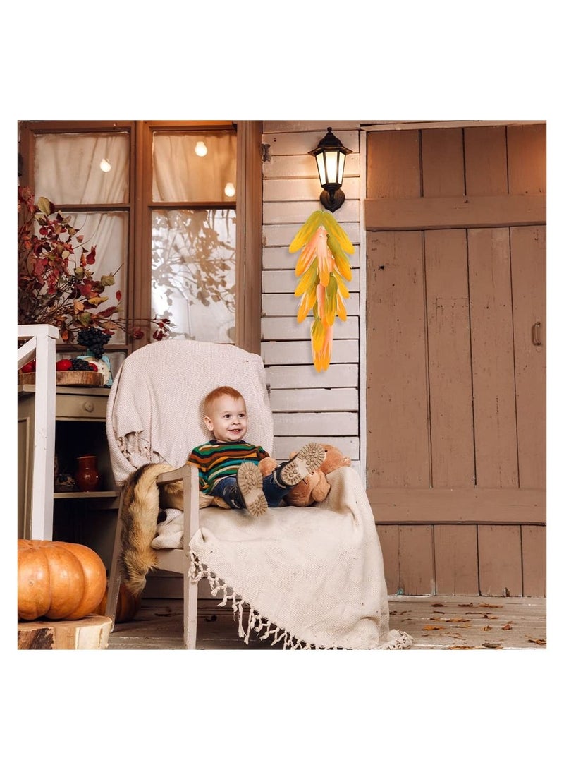 Artificial Corn Lifelike Corn Plastic Corn Cob Fake Corn Realistic Corn Stalks Simulation Vegetable Decorations Fake Vegetable Corn Imitation Maize Decoration for Photo Prop Decor 6Pcs( Green & White)