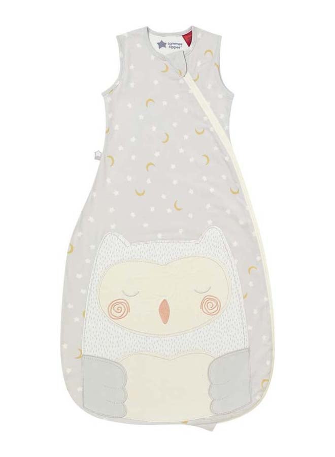 Baby Sleep Bag, The Original Grobag, Hip-Healthy Design, Soft Cotton-Rich Fabric, 6-18M, 1.0 Tog, Ollie The Owl Gro Friend