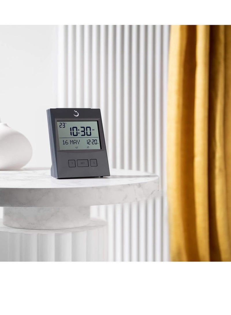 Al Fajr CS-13 Digital Azan Table Clock with Worldwide Prayer times and Multiple Azan Sounds