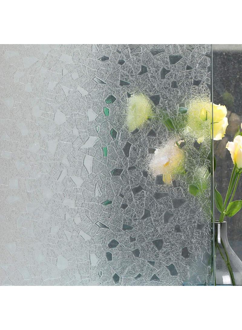 Window Film Decorative Privacy No Glue Glass Sticker For Door Home House Ofiice Heat Control Anti UV 90 x 200 cm