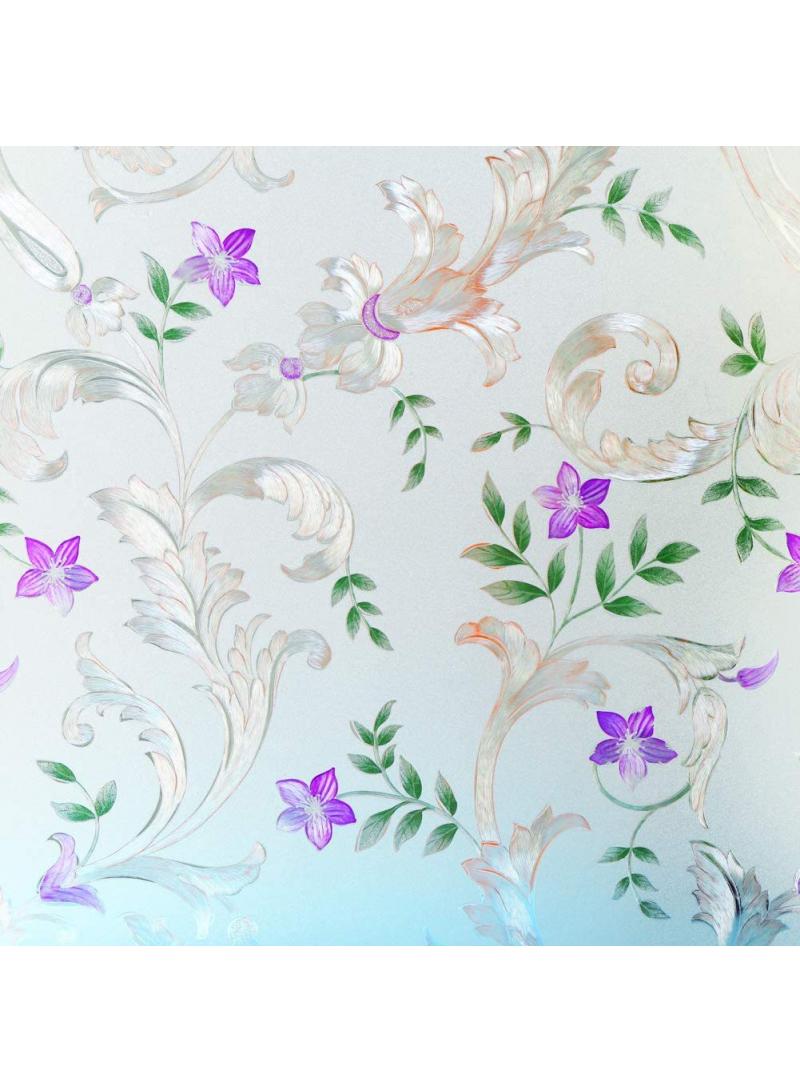 Window Film Decorative Privacy No Glue Glass Sticker For Door Home House Ofiice Heat Control Anti UV 45 x 200 cm