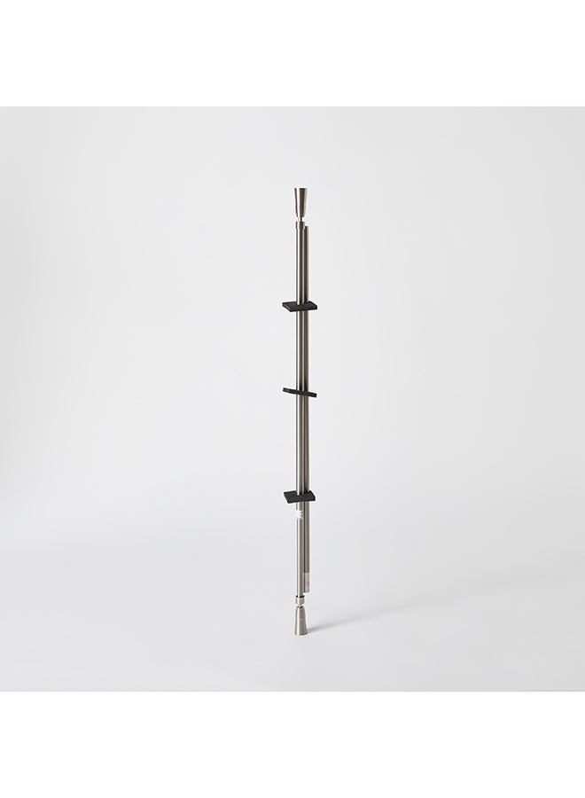 Crown Extendable Curtain Rod and Finial 210 cm