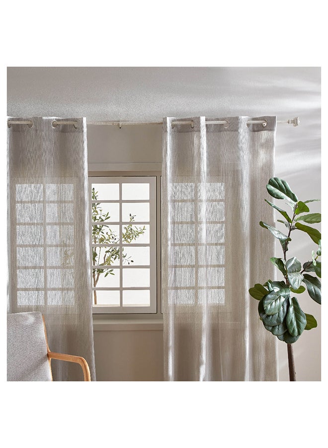 Abstract Extendable Curtain Rod 320 x 1.9 cm
