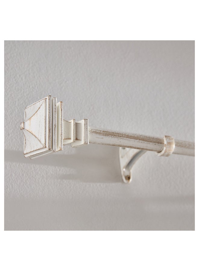 Abstract Extendable Curtain Rod 320 x 1.9 cm
