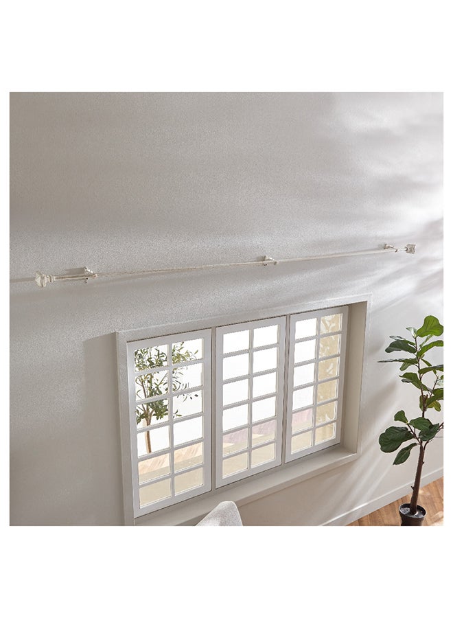 Abstract Extendable Curtain Rod 320 x 1.9 cm