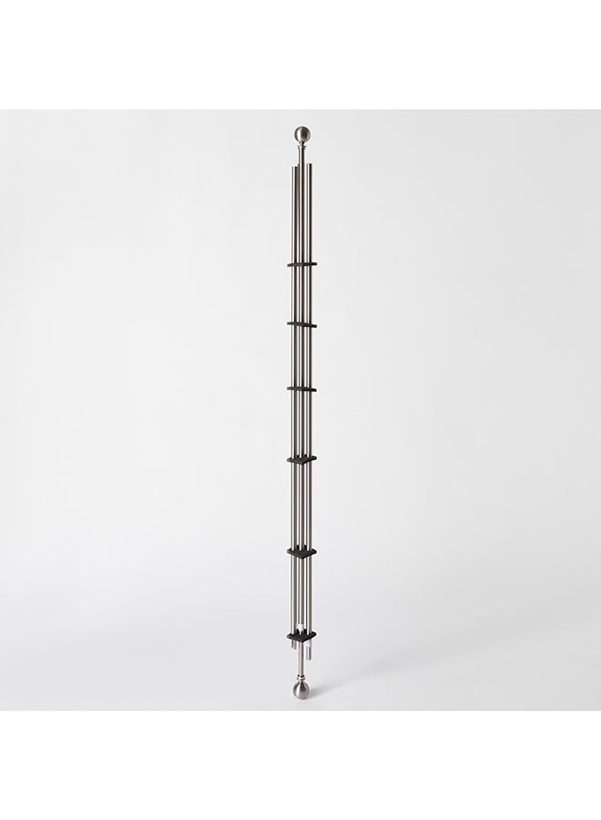 Ball Double Curtain Rod and Finial 457 cm