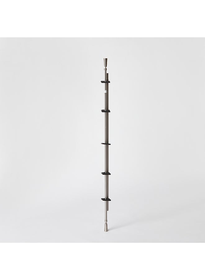 Crown Extendable Curtain Rod and Finial 320 cm