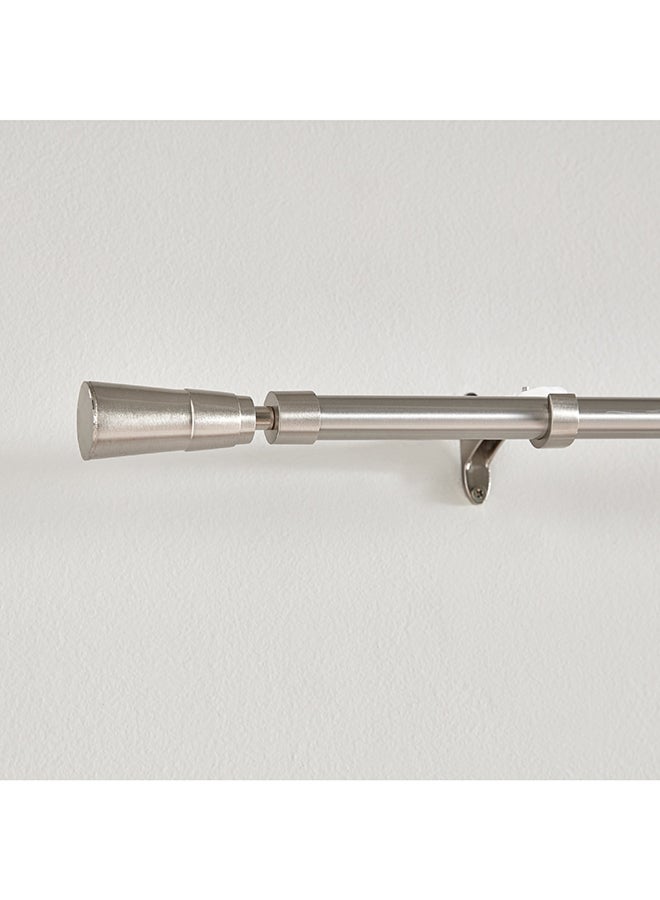 Crown Extendable Curtain Rod and Finial 320 cm