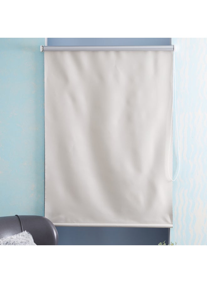Delta Blackout Roller Blind White 210x90centimeter