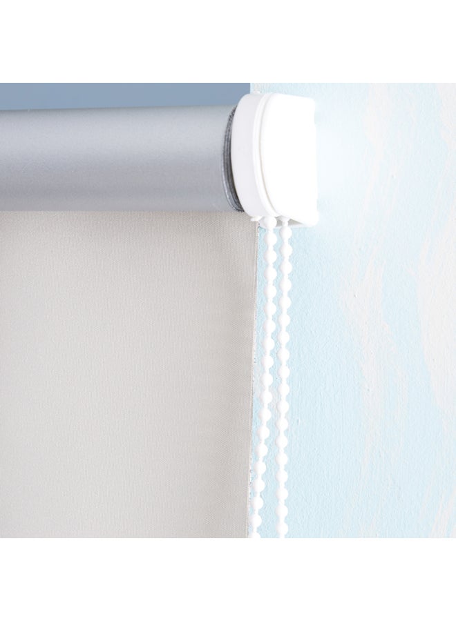 Delta Blackout Roller Blind White 210x90centimeter