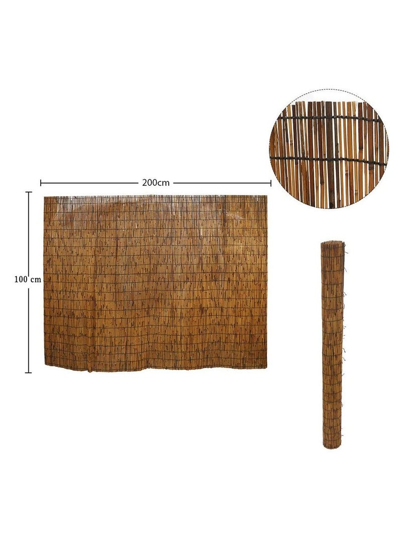 Natural Wooden Bamboo Roller Blinds Roman Window Shades Roll Bamboo Curtain Window Blind Sun Shade For Outdoor Indoor