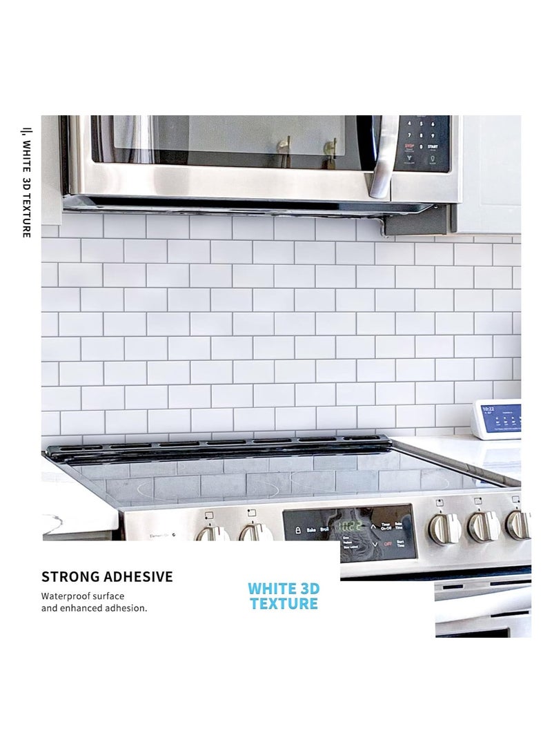 4-Sheet Peel and Stick Tile Backsplash - 12