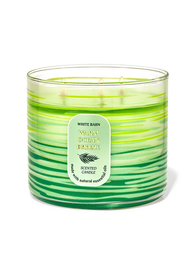 Warm Ocean Breeze 3-Wick Candle