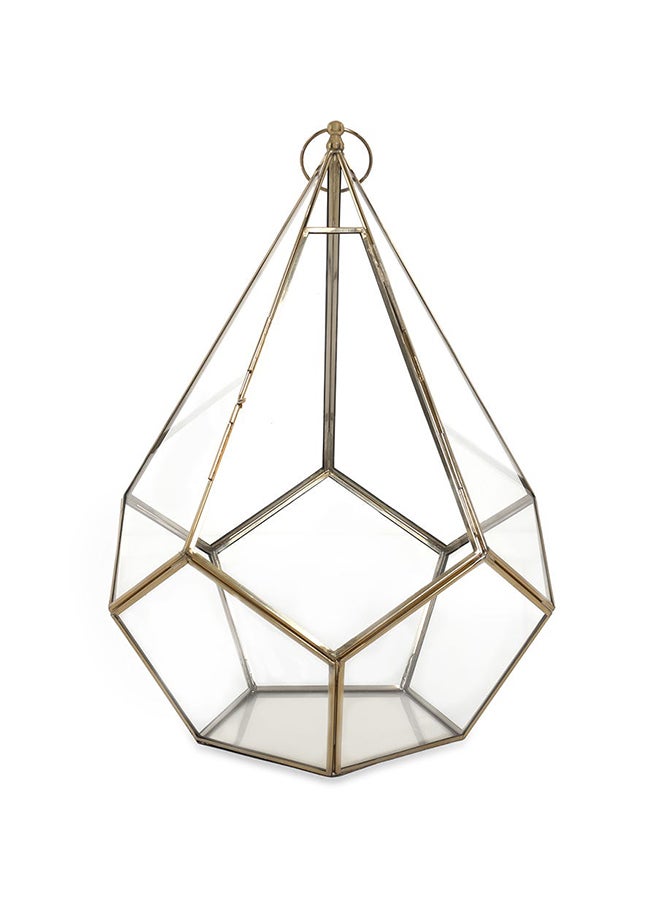 Kai Candle Holder, Gold - 27.3x42.5 cm