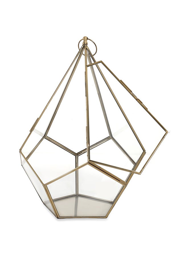 Kai Candle Holder, Gold - 27.3x42.5 cm