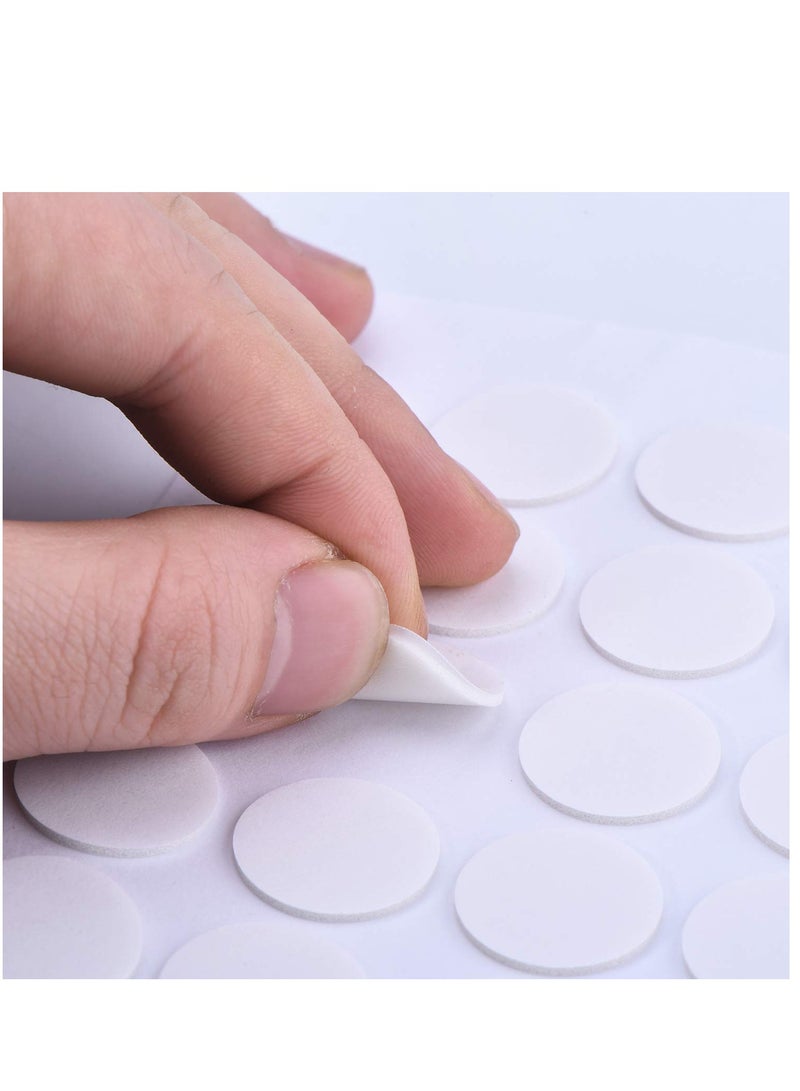 600 pieces Candle Wick Stickers, Candle Making Sticker Heat Resistance Double Sided Stickers for Candle DIY Making