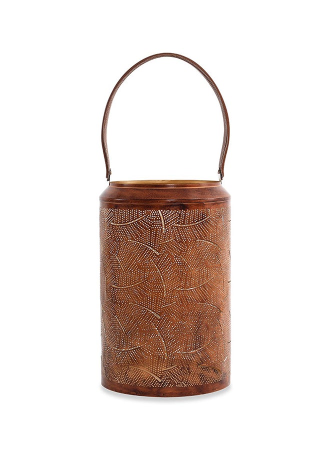 Gretta Lantern, Brown - Medium, 20x33 cm