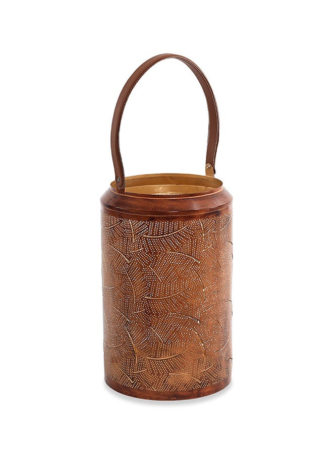 Gretta Lantern, Brown - Medium, 20x33 cm