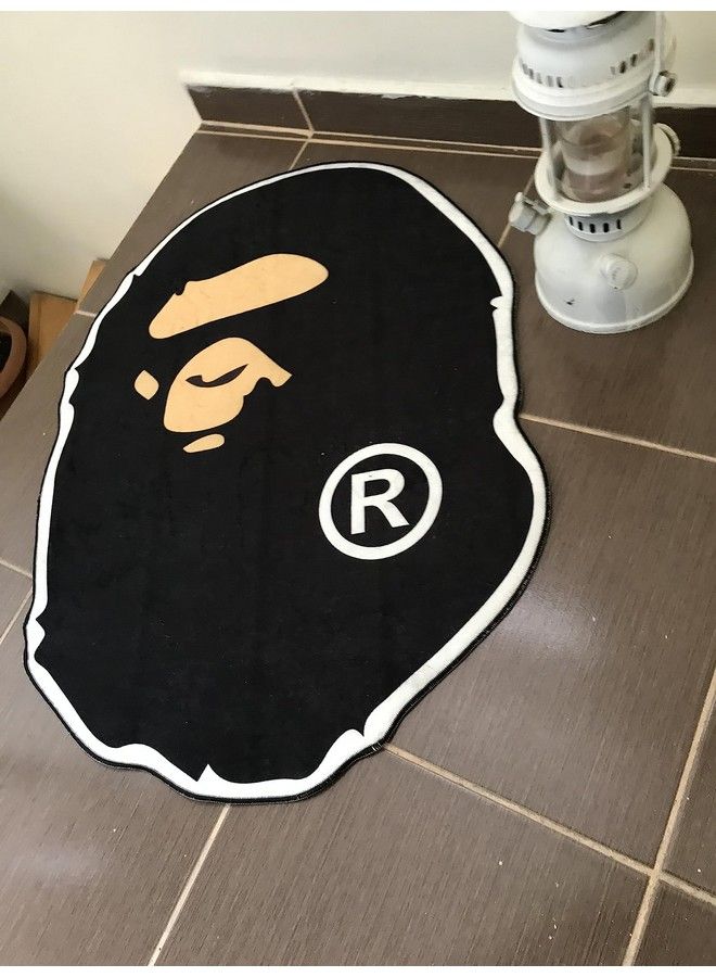 Bape Rug 31In W* 23In L (60 * 80Cm) Decor Modern Rug Hypebeast Rug Kids Room Rug A Bathing Ape3In L (60 * 80Cm) Decor Modern Rug Hypebeast Rug Kids Room Rug