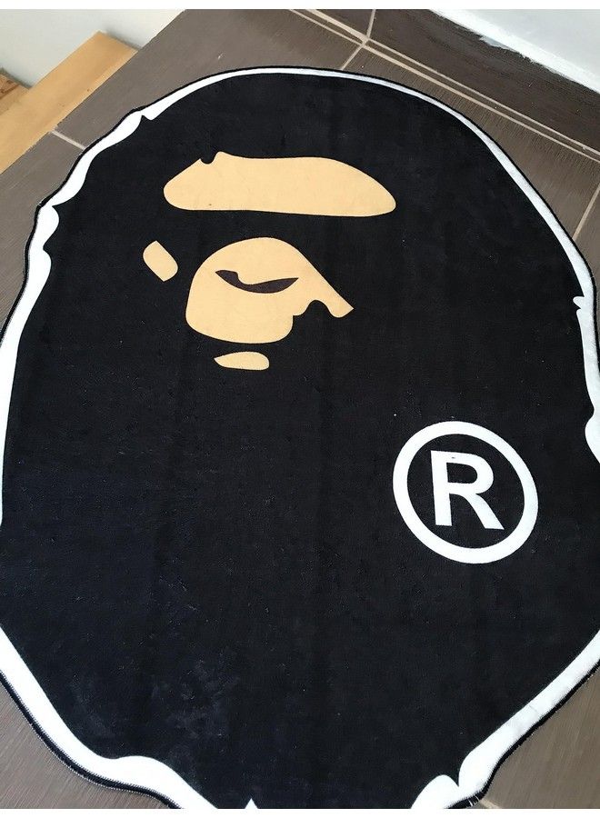 Bape Rug 31In W* 23In L (60 * 80Cm) Decor Modern Rug Hypebeast Rug Kids Room Rug A Bathing Ape3In L (60 * 80Cm) Decor Modern Rug Hypebeast Rug Kids Room Rug