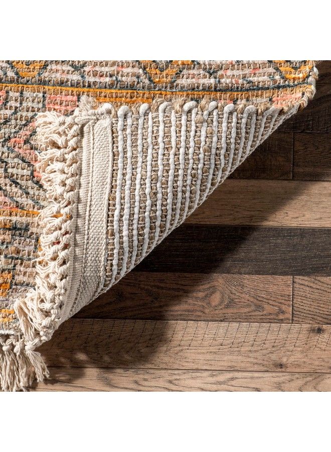 Hermina Southwestern Tasseled Runner Rug 2' 6