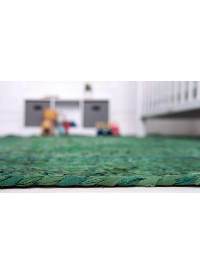 Braided Chindi Collection Area Rug Layer (2' 6