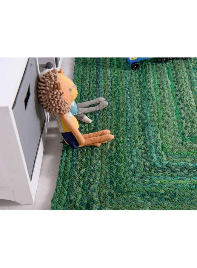 Braided Chindi Collection Area Rug Layer (2' 6
