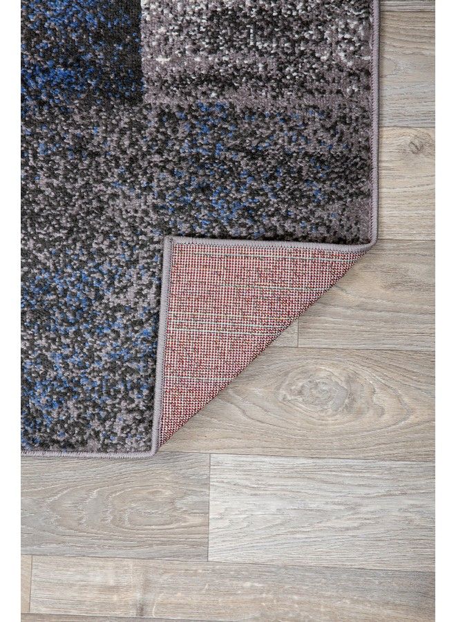 Modern Distressed Boxes Area Rug 3' 3