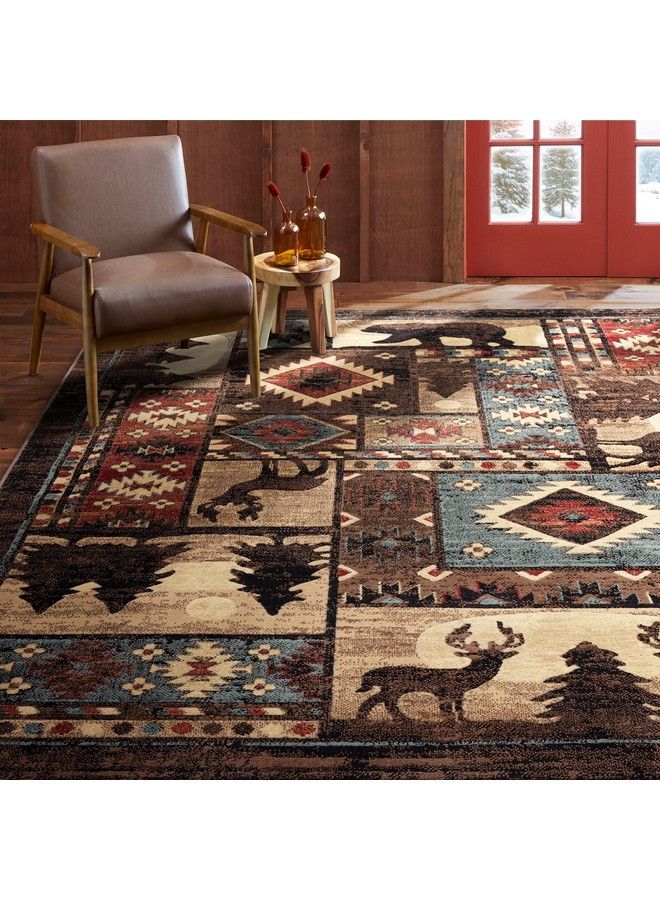 Buffalo Bear Area Rug 1'10