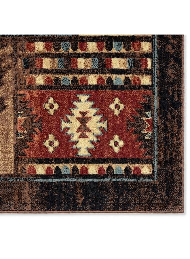 Buffalo Bear Area Rug 1'10