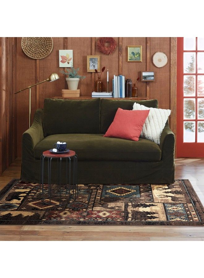 Buffalo Bear Area Rug 1'10