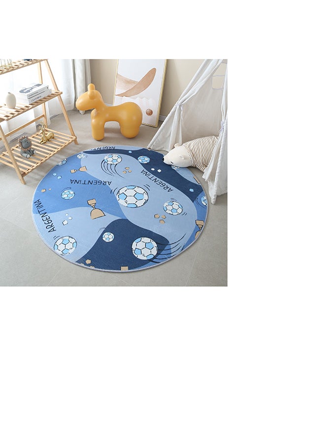 Arcade Round Flannel Rug 120 x 120 cm