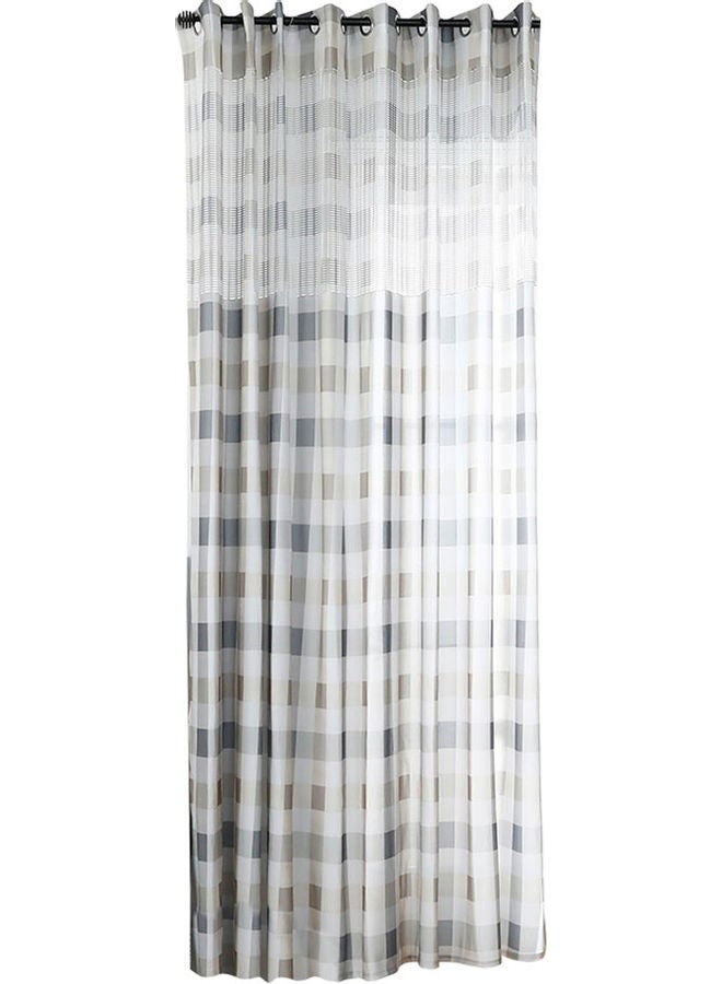 Striped Curtain Living Room Window Balcony Bedroom Divider Drape Home Decoration Blue/Brown/White