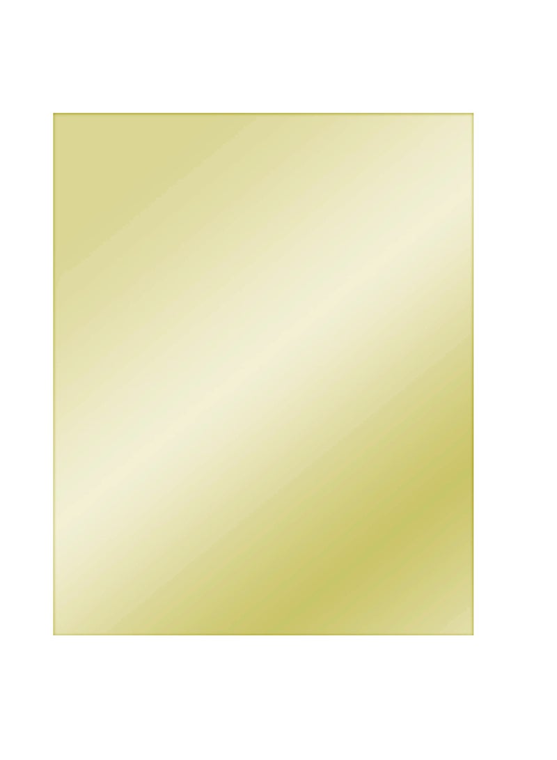 DLS Golden Mirror Acrylic Sheet 3mm A4 Size