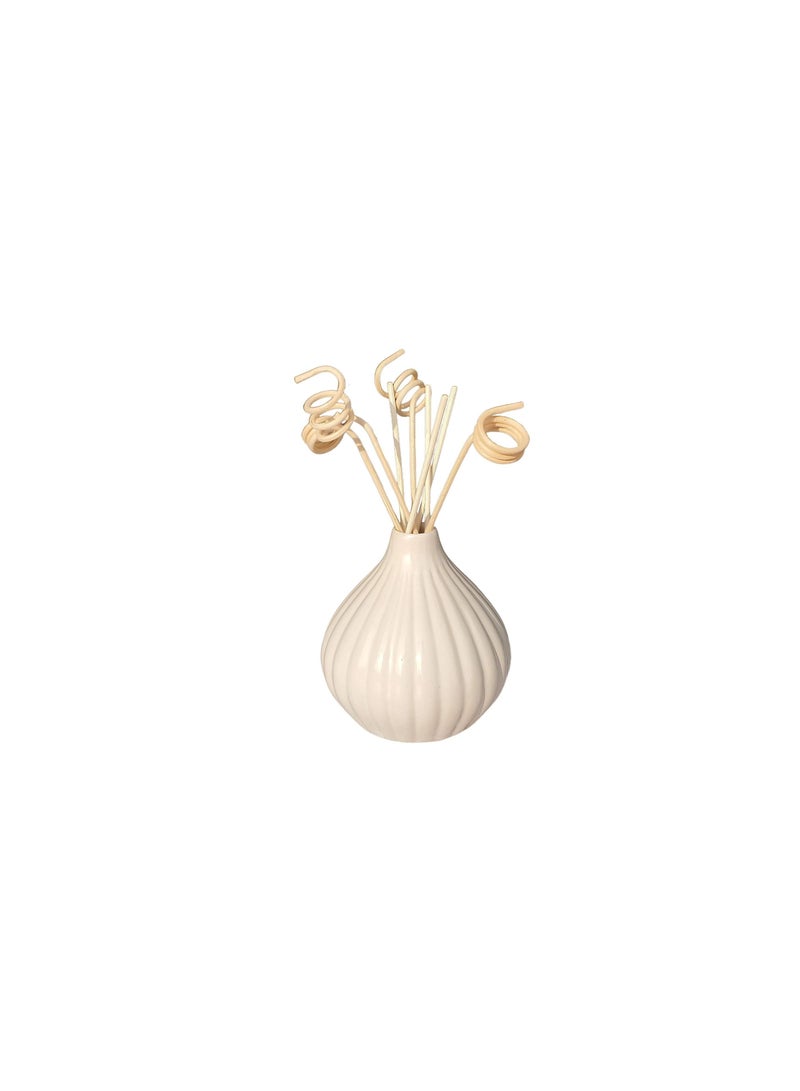 Pure Source India Ceramic Reed Diffuser Pot Flower Pot