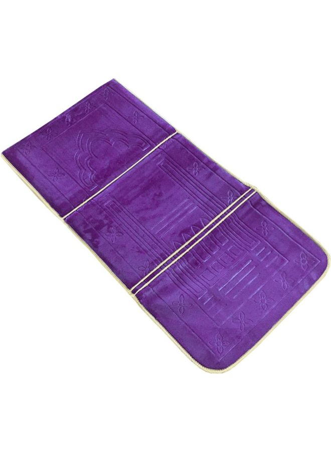 Foldable Prayer Mat Purple 112x54cm