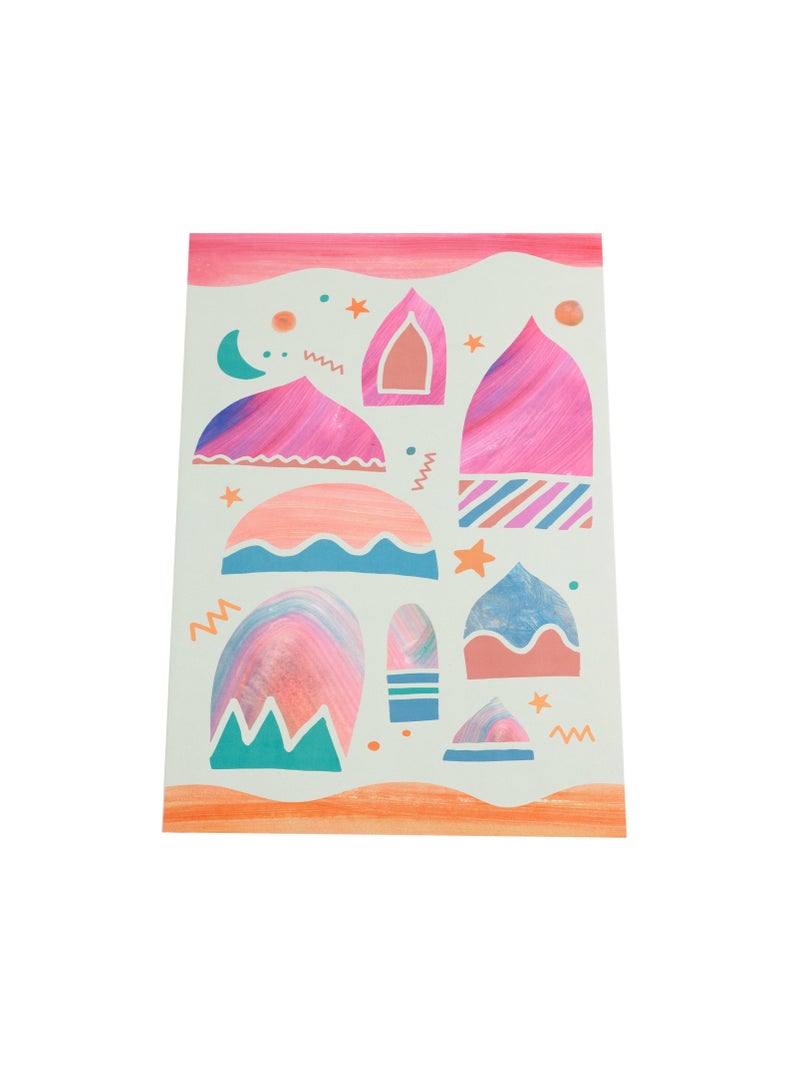'Starship Landing I' Compact Prayer Mat