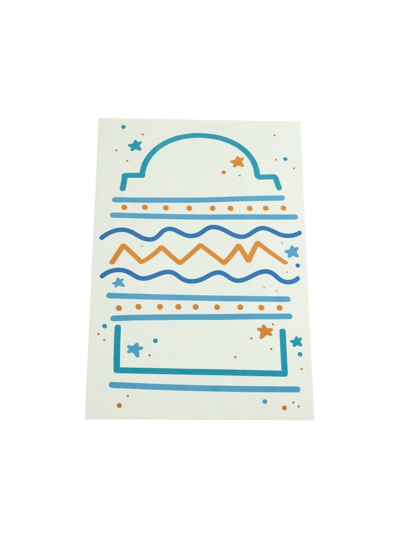 'Moonlight Voyage II' Compact Prayer Mat