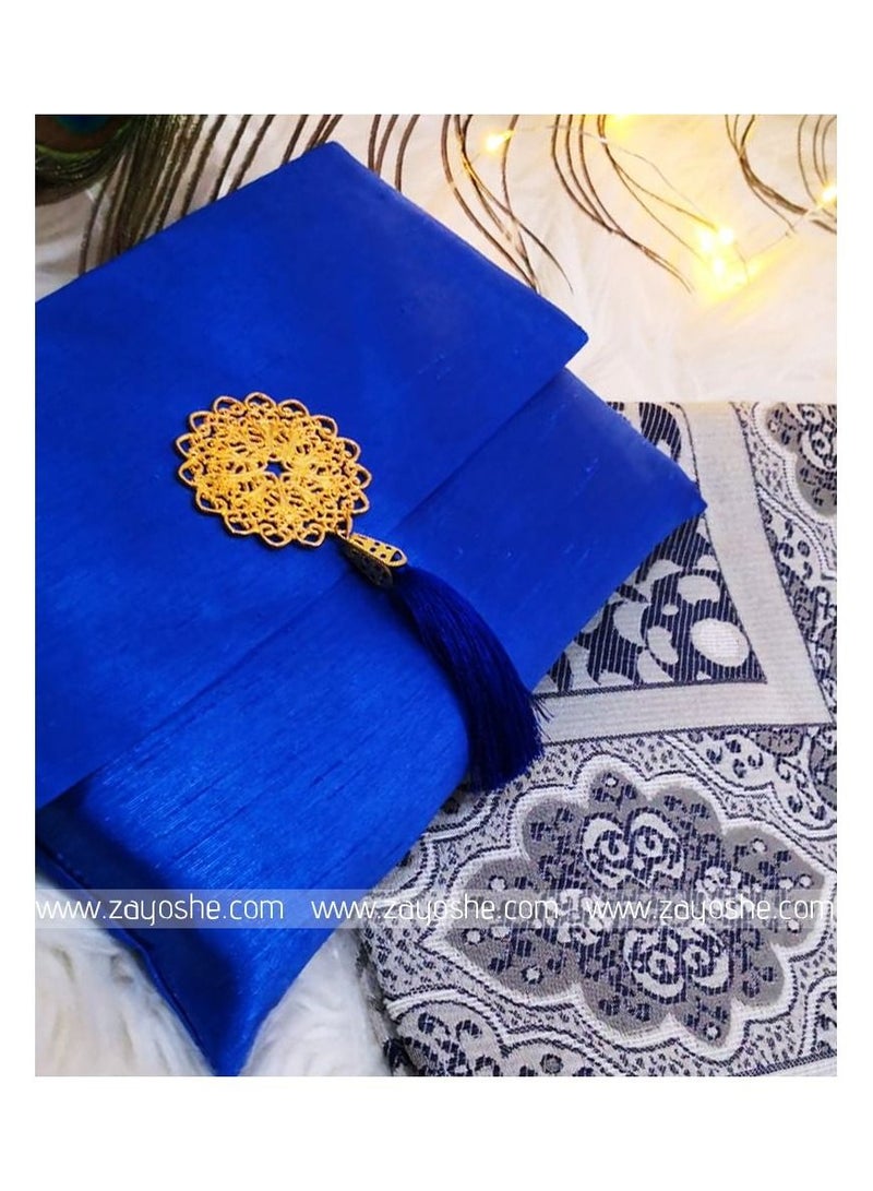 Prayer Rug With Pouch – Blue