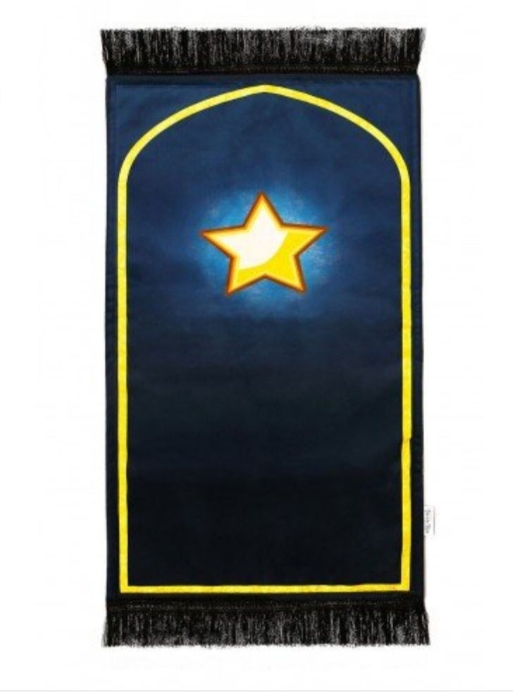 Blue Star Prayer Mat