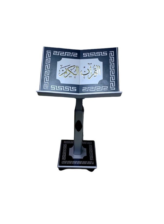 Handmade Turkish Quran holder, silver color