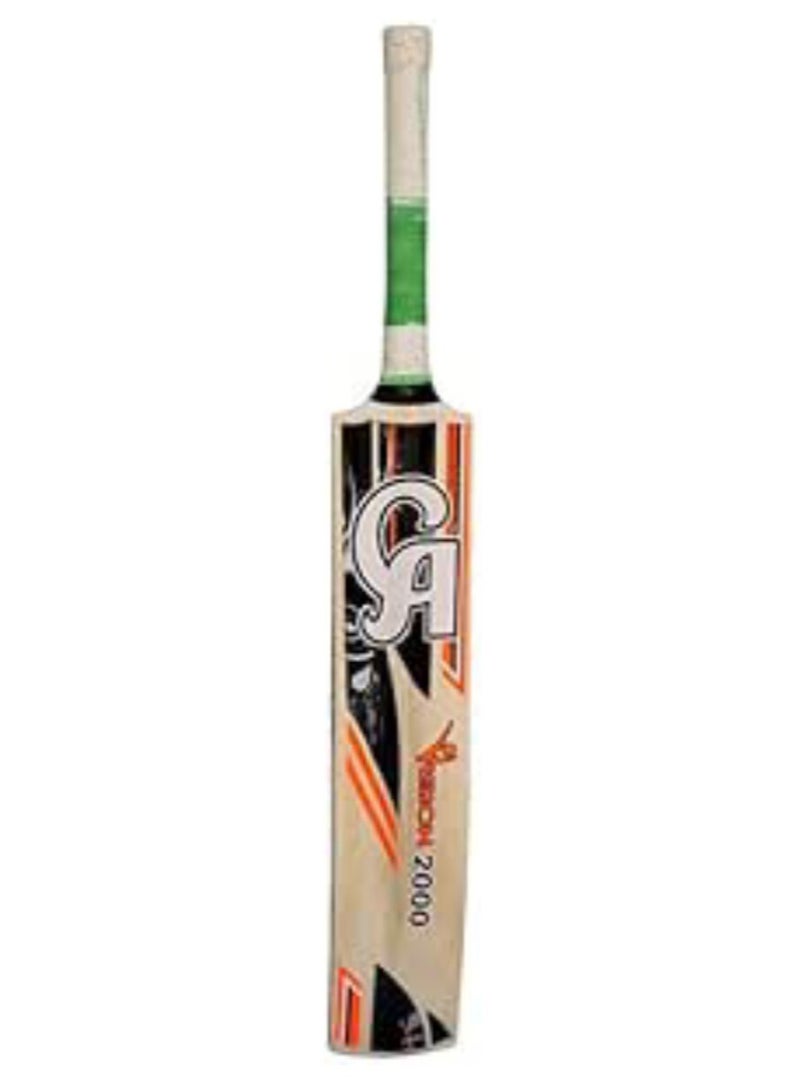 Generic CA Vision 2000 Cricket Bat, for Tennis Ball Multicolour